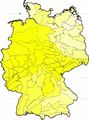 Verbreitung von Heracleum mantegazzianum (Riesen-Bärenklau) in Deutschland