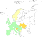 Verbreitungskarte von Fallopia baldschuanica